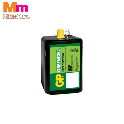 GP GREENCELL 6V HEAVY DUTY BATTERY (1 UNIT)