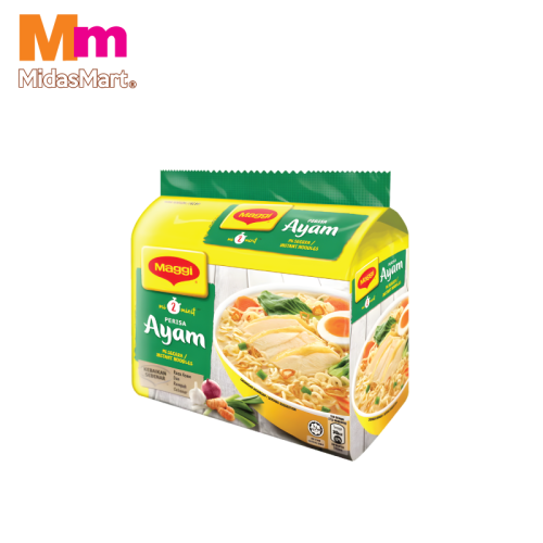 MAGGI 2-MINUTE CHICKEN FLAVOUR INSTANT NOODLES (5X77G)