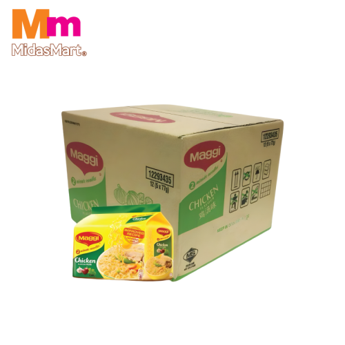 MAGGI 2-MINUTE CHICKEN FLAVOUR INSTANT NOODLES (12 PACKS OF 
