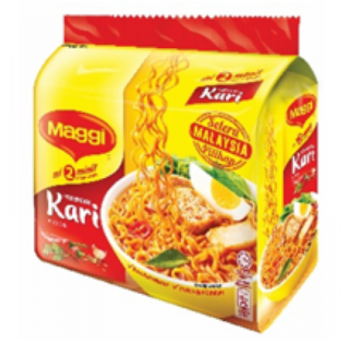 MAGGI INS MEE CURRY  1 X 5X79G