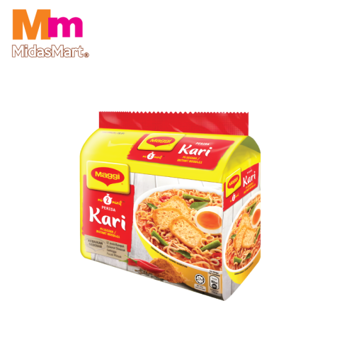 MAGGI 2-MINUTE CURRY FLAVOUR INSTANT NOODLES (5X79G)