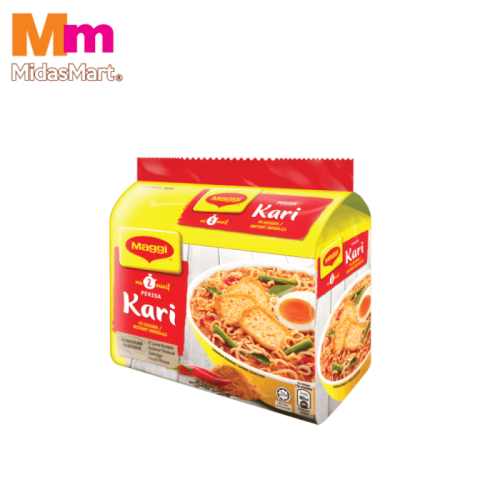 MAGGI 2-MINUTE CURRY FLAVOUR INSTANT NOODLES (5X79G)