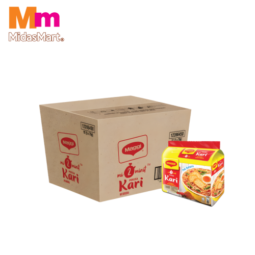 MAGGI 2-MINUTE CURRY FLAVOUR INSTANT NOODLES (12 PACKS OF 5X