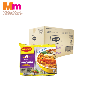 MAGGI 2-MINUTE INSTANT NOODLES - TOM YAM (12 PACKS OF 5X80G)