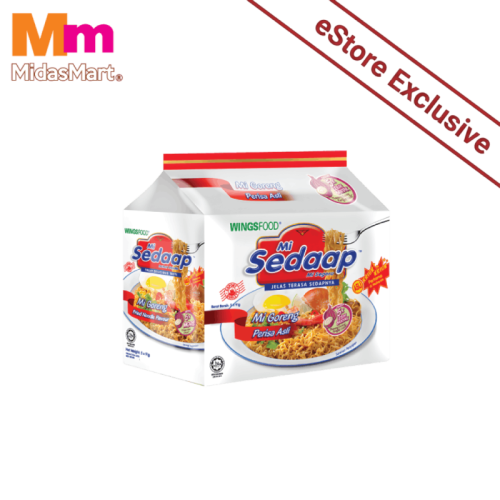 MI SEDAAP GORENG INSTANT NOODLES - ASLI (5X90G)