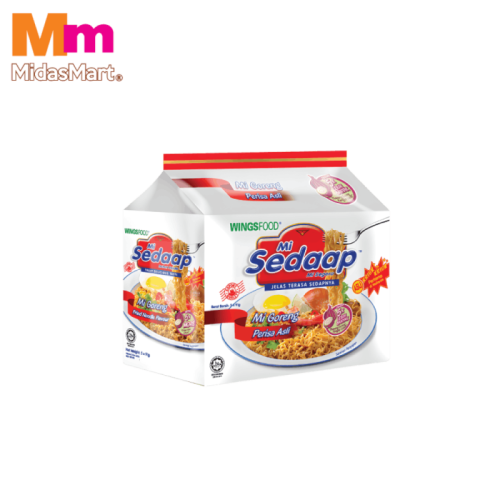 MI SEDAAP GORENG INSTANT NOODLES - ASLI (5X90G)