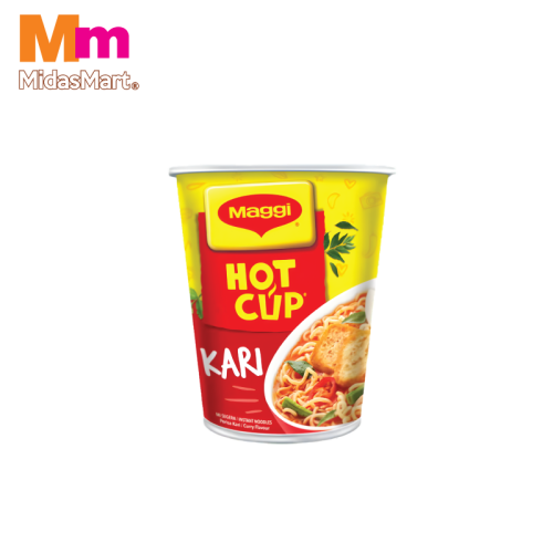 MAGGI HOT CUP CURRY FLAVOUR INSTANT NOODLE (58G)