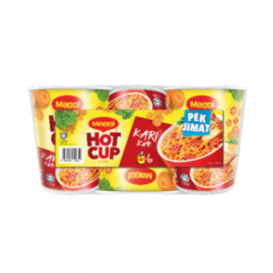MAGGI H/CUP CURRY 6X58G