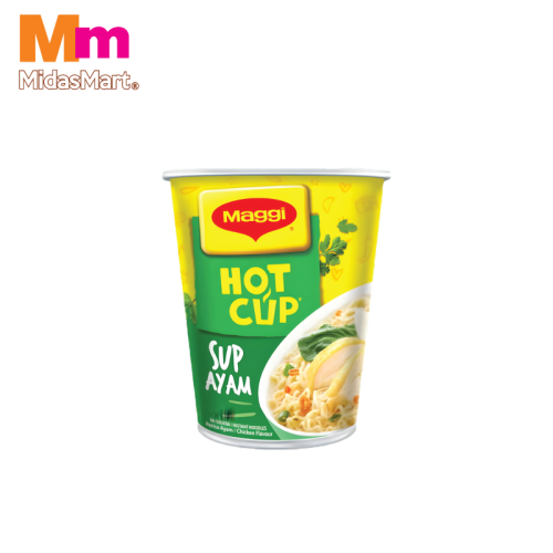 MAGGI HOT CUP CHICKEN FLAVOUR INSTANT NOODLE (57G)