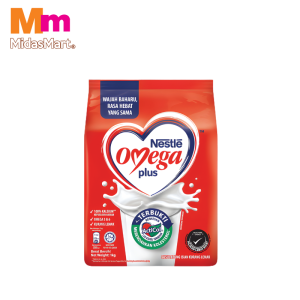 NESTLE OMEGA PLUS WITH ACTICOL ADULT MILK POWDER (600G)