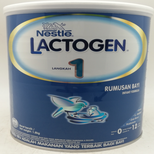 LACTOGEN 1 PREBIO 1 FOSDHA TIN-1.8KG 1 x 1.8KG