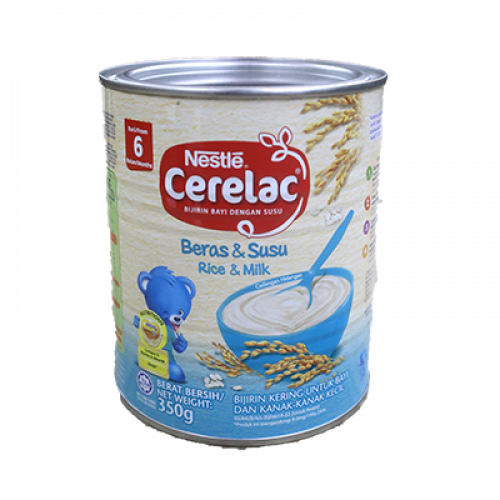 NESTLE CERELAC RICE MILK 1X350G