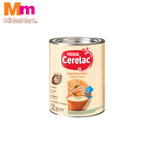 NESTLE CERELAC INFANT CEREAL - WHEAT & HONEY (500G