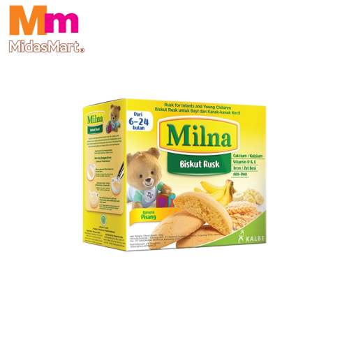 MILNA BABY RUSK - BANANA (130G)