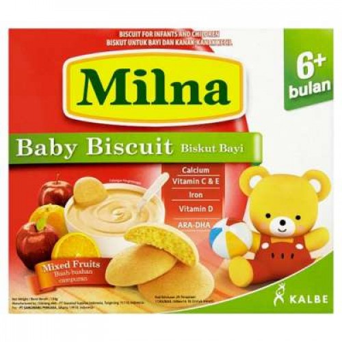 MILNA BABY RUSK MIX FRUIT 1 X 130G