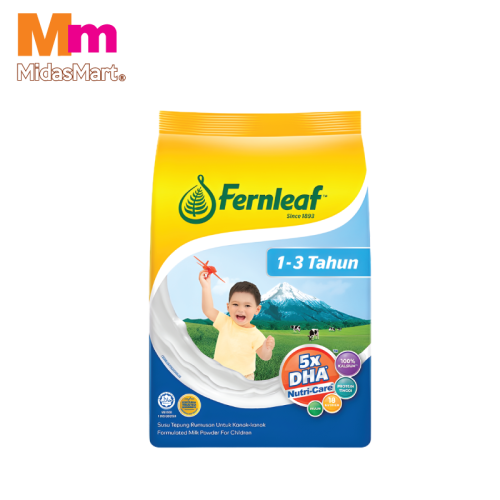 FERNLEAF FORMULATED MILK POWDER FOR 1-3 YEARS OLD - PLAIN FL