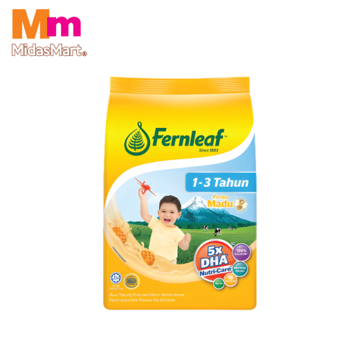 FERNLEAF FORMULATED MILK POWDER FOR 1-3 YEARS OLD - HONEY FL