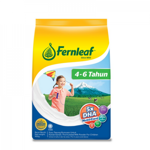 FERNLEAF GUM 3+PLAIN 1X900G