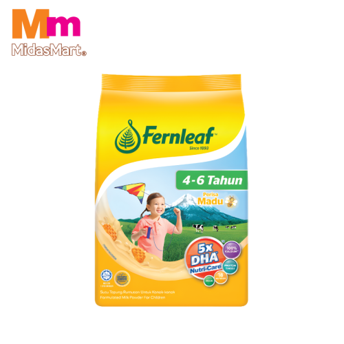 FERNLEAF FORMULATED MILK POWDER FOR 4-6 YEARS OLD - HONEY FL