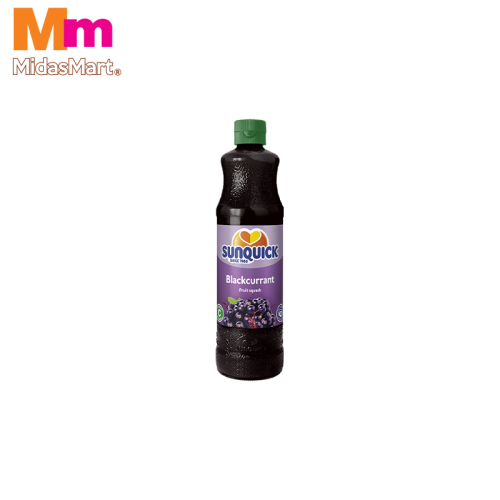 SUNQUICK FRUIT DRINK CONCENTRATE BLACKCURRANT (700ML)
