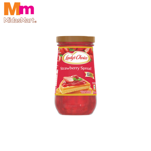 LADY'S CHOICE FRUIT JAM STRAWBERRY (400G)