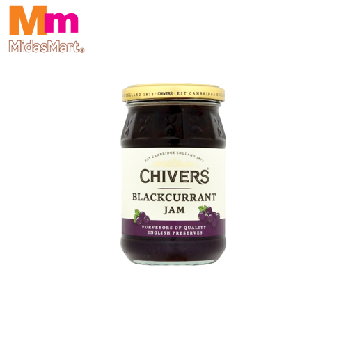 CHIVERS FRUIT JAM BLACKCURRANT (340G)