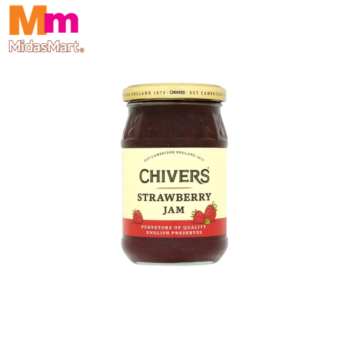 CHIVERS FRUIT JAM STRAWBERRY (340G)