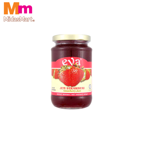 EVA STRAWBERRY FRUIT JAM (450G)