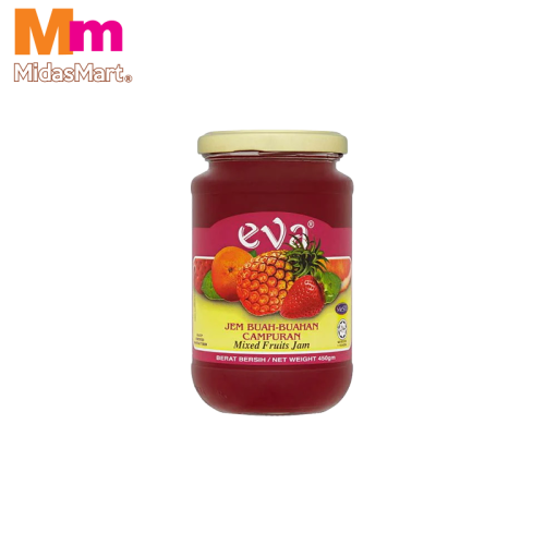 EVA MIXED FRUIT JAM (450G)