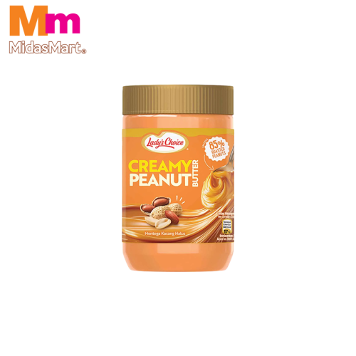 LADY'S CHOICE PEANUT BUTTER CREAMY (500G)