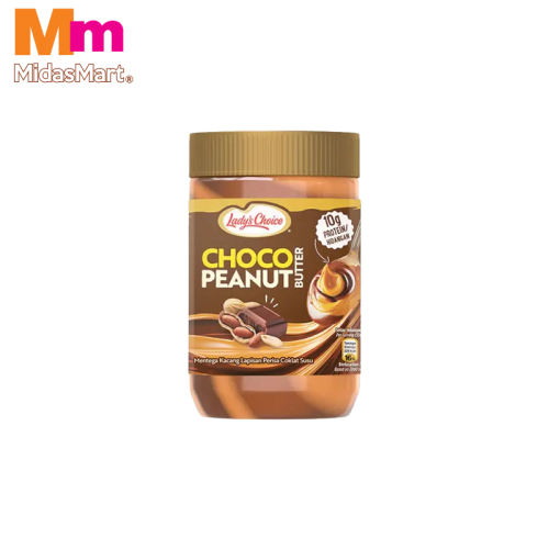 LADY'S CHOICE PEANUT BUTTER CHOCOLATE STRIPE (530G)