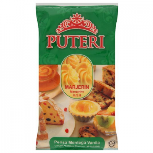 PUTERI MARGARINE-VANILLA BUTTER 1 x 1KG   