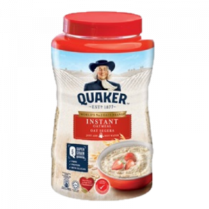 QUAKER OATMEAL (JAR) INSTANT 1 x 1KG