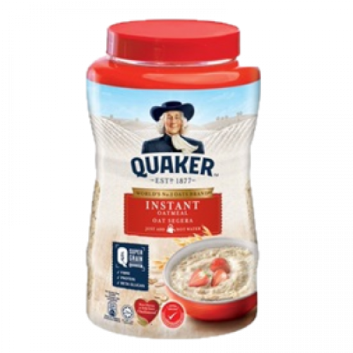 QUAKER OATMEAL (JAR) INSTANT 1 x 1KG