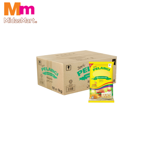 SERI PELANGI MARGARINE WHOLESALE PACK (18 X 1KG)