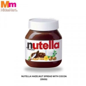NUTELLA FERRERO HAZELNUT COCOA SPREAD 350G (T350)