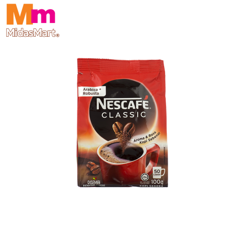 NESCAFE CLASSIC SOLUBLE COFFEE REFILL PACK (100G)