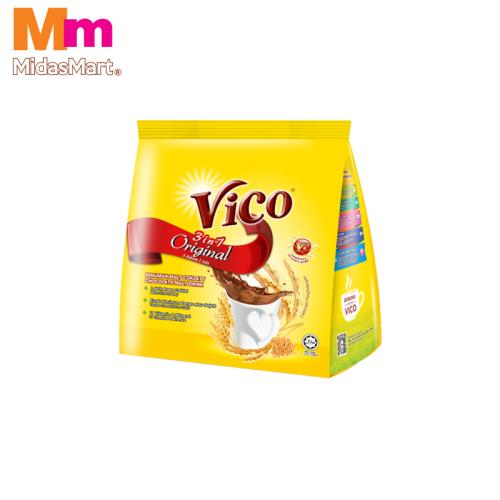 VICO 3-IN-1 CHOCOLATE MALT DRINK (18S X 32G)