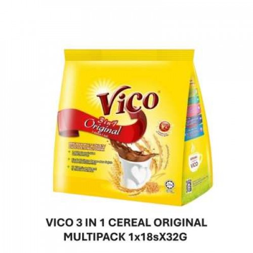 VICO 3 IN 1 CEREAL ORIGINAL MULTIPACK (18sX32G)