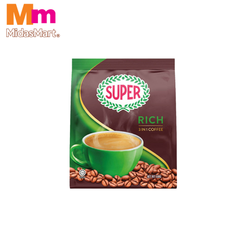 SUPER RICH 3 IN 1 COFFEE (22'S X 15G)