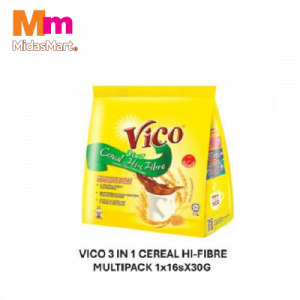 VICO 3 IN 1 CEREAL HI-FIBRE MULTIPACK (16's x 30g)