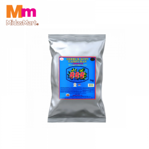888 COFFEE POWDER BLUE LABEL 1 x 1KG