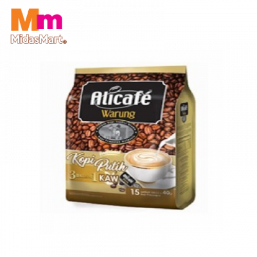 ALICAFE WARUNG WHITE COFFEE RICH 1X15X40G