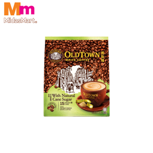 OLDTOWN 3 IN 1 WHITE COFFEE NATURAL CANE SUGAR (15S X 36G)