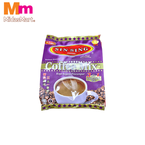 SIN SING 3 IN 1 INSTANT COFFEE (25 X 18G)