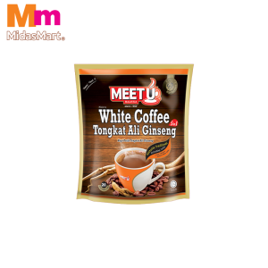 MEET U WHITE COFFEE TONGKAT ALI & GINSENG (20S X 28G)