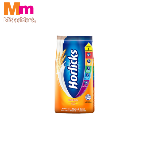 HORLICKS MALT DRINK REFILL POUCH (360G)