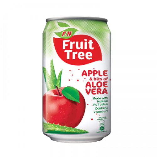 FRUIT TREE CAN APPLE ALOE 1 x 300ML 