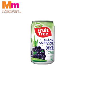 FRUIT TREE FRESH BLACKCURRANT & ALOE VERA CAN (300ML)