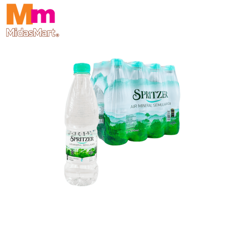 SPRITZER NATURAL MINERAL WATER MULTIPACK (12 X 550ML)